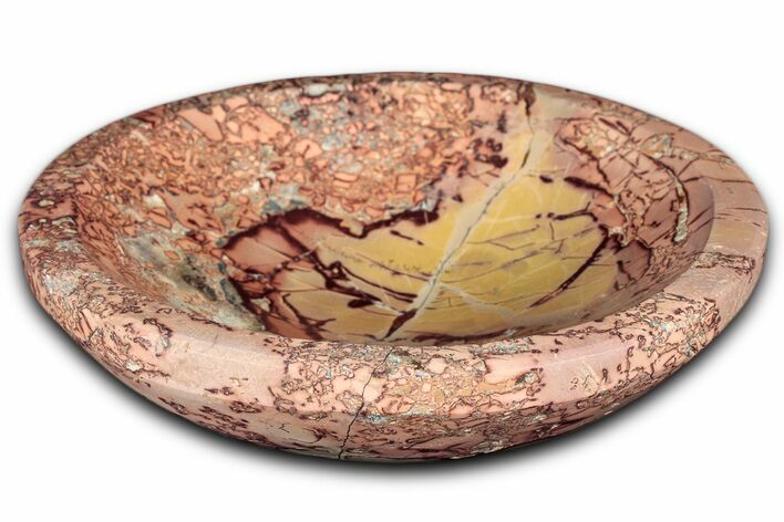 Polished Saharan Desert Jasper Dish - Morocco #349390